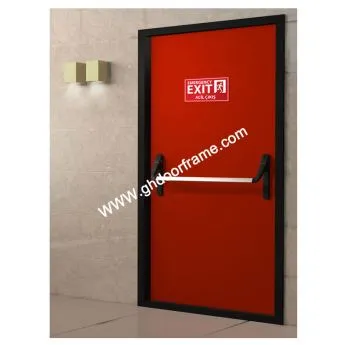 Doras miotail cruthúnas dóiteáin le péintéireacht chríochnaithe